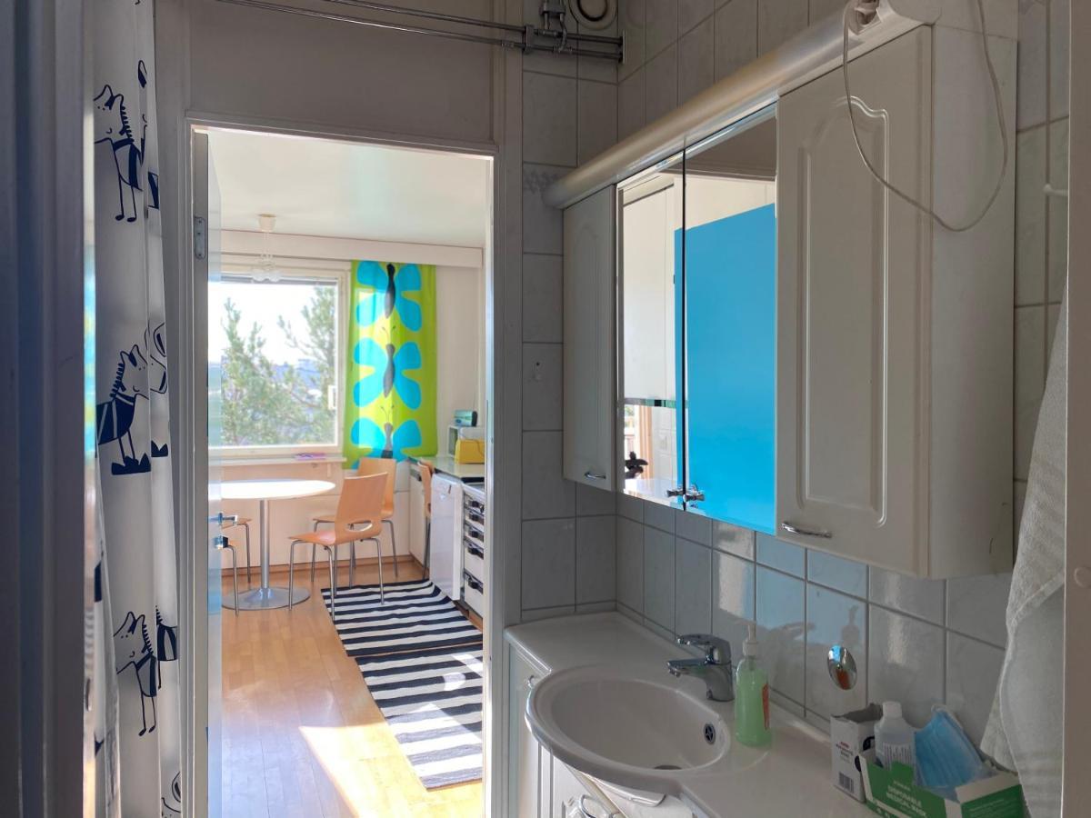 Iso Kolmio Ydinkeskustassa 1-6 Hloe Ilm.Parkit Apartment เอาลู ภายนอก รูปภาพ